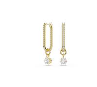 Swarovski - Élégantes Boucles d'oreilles Constella en Cristal - Femme - Accessoires - Jaune - Taille: ONE Size