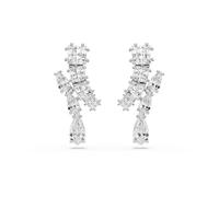 Swarovski - Élégantes Boucles d'oreilles en cristal - Femme - Accessoires - Gris - Taille: ONE Size
