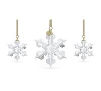 Swarovski Ensemble Annual Edition 2022, suspension flocon de Neige en Cristaux Swarovski Blancs