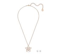 Swarovski - Ensemble Stella Collier et Boucles d`Oreilles - Femme - Accessoires - Jaune - Taille: ONE Size