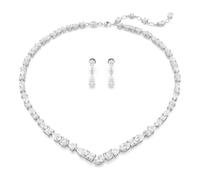 Swarovski - Ensemble Unisexe Mesmera Coupes Mixtes Blanc Rhodium 5674306 - unisex - Accessoires - Gris - Taille: ONE Size