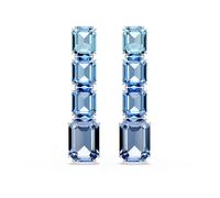 Swarovski, Femme, Accessoires, Bleu, Taille: ONE Size Boucles d'Oreilles en Cristal Bleu