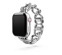 Swarovski, Femme, Accessoires, Gris, Taille: ONE Size Bracelet Chaîne Étincelant