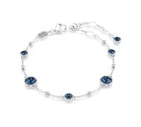 Swarovski, Femme, Accessoires, Gris, Taille: ONE Size Bracelet Élégant en Cristal Bleu