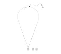 Swarovski, Femme, Accessoires, Gris, Taille: ONE Size Parure de Bijoux Blanc Sublima