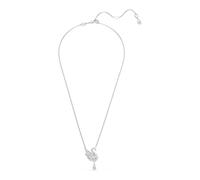 Swarovski, Femme, Accessoires, Gris, Taille: ONE Size Swan Pendant Necklace