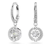 Swarovski, Femme, Accessoires, Gris, Taille: ONE Size Una Drop Earrings