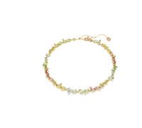 Swarovski, Femme, Accessoires, Jaune, Taille: ONE Size Collier Élégant en Or avec Cristal