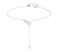 Swarovski, Femme, Accessoires, Jaune, Taille: ONE Size Collier en Y Hyperbola Infinity