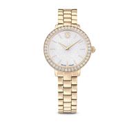 Swarovski, Femme, Accessoires, Jaune, Taille: ONE Size Montre en Or Élégante pour un Usage Quotidien