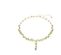 Swarovski, Femme, Accessoires, Multicolore, Taille: ONE Size Collier Vert Exquis pour Adultes