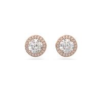 Swarovski, Femme, Accessoires, Rose, Taille: ONE Size Boucles d'oreilles clous en cristal élégant or rose