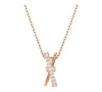 Swarovski, Femme, Accessoires, Rose, Taille: ONE Size Collier pour Femme avec Pendentif Blanc Hyperbola 5689788