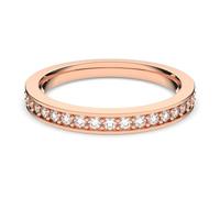 Swarovski Bague 5032898 – Femme, Acier, Matrix blanche, Placage de ton or rosé – Taille 50