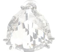 Swarovski Femme Clip d'oreille Mesmera simple, taille Trilliant, blanc, plaqué rhodium 5600752