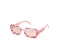 Swarovski Femme SK0345 72U Lunettes de soleil outlet Acétate Rose Rouge Géométrique Normale Miroir