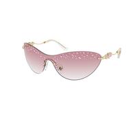 Swarovski Femme SK7023 40138D Lunettes de soleil Métal Or Rose Géométrique Normale Ombré