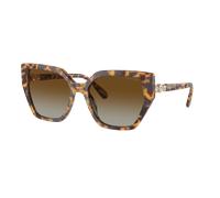 Swarovski Femme Sunglass SK6016 - Couleur du Monture: Havana moyen, Couleur de Lentille: Brun