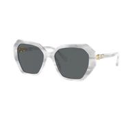 Swarovski Femme Sunglass SK6017 - Couleur du Monture: Blanc, Couleur de Lentille: Gris foncé