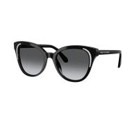 Swarovski Femme Sunglass SK6031 - Couleur du Monture: Noir, Couleur de Lentille: Dégradé Gris Polar