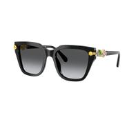 Swarovski Femme Sunglass SK6041 - Couleur du Monture: Noir, Couleur de Lentille: Dégradé gris Polarisé