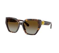 Swarovski Femme Sunglass SK6044U - Couleur du Monture: Havana, Couleur de Lentille: Dégradé marron Polar