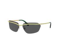 Swarovski Femme Sunglass SK7001 - Couleur du Monture: Or, Couleur de Lentille: Gris foncé
