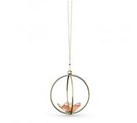 Swarovski Garden Tales Ornement en Cristal Orange 7 x 6,5 x 6,5 cm