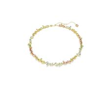 Swarovski Collier Femme Tennis 5714836 Élégant doré avec cristal Jaune Taille ONE Size