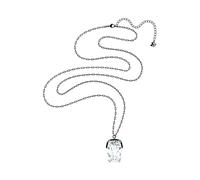 Swarovski Pendentif Harmonia cristal overSIZE_NAME taille coussin allongé finition mix métal blanc