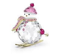 SWAROVSKI Holiday Cheers Dulcis Bonhomme de neige rose
