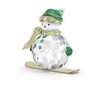 Swarovski Holiday Cheers Dulcis Bonhomme de Neige, Vert