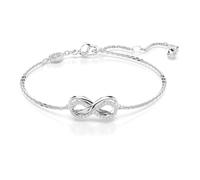 Swarovski Bracelet Hyperbola Infini Acier inoxydable rhodié Blanc Femme 5679664