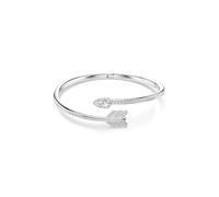 Swarovski Bracelet-jonc Idyllia – Flèche, Blanc, métal rhodié – Tailles variées