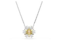 Swarovski – Pendentif Idyllia – Fleur jaune – Métal rhodié