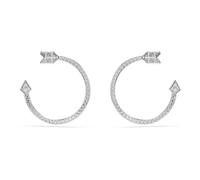 Swarovski - Idyllia Hoop Earrings - Femme - Accessoires - Gris - Taille: ONE Size