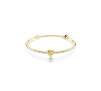 Swarovski Lifelong Collection, Taille ronde, Cœur, Blanc, Plaqué ton or