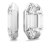 Swarovski - Lucent Hoop Earrings - Femme - Accessoires - Blanc - Taille: ONE Size