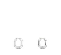 Swarovski - Lucent Hoop Earrings - Femme - Accessoires - Gris - Taille: ONE Size