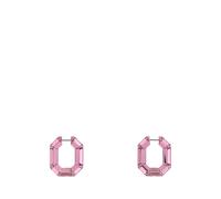 Swarovski - Lucent Hoop Earrings - Femme - Accessoires - Rose - Taille: ONE Size