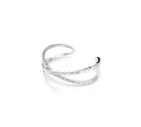Swarovski Manchette Hyperbola, Infini, Blanc, Métal rhodié