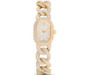 Swarovski Matrix Bangle 5668854 - Femme - 25 mm - Analogique - Quartz - Verre saphir