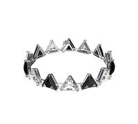 Bracelet - SWAROVSKI - Ortyx - Cristaux Noirs - Plaqué Rhodium - Femme