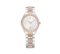 Swarovski Matrix Collection Date Montre, Swiss Made, Metal Bracelet