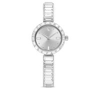 Swarovski Montre Matrix Bangle 5677487, fabriquée en Suisse, bracelet cristal blanc acier inoxydable