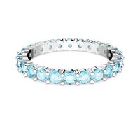 Swarovski Bague Matrix — Taille ronde Bleues Métal rhodié