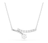 Collier Matrix, Taille ronde, Blanc, Métal rhodié OS