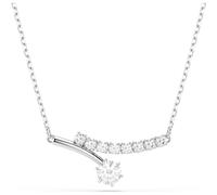Collier Matrix, Taille ronde, Blanc, Métal rhodié OS