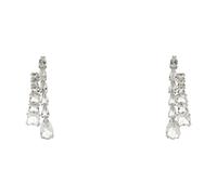 Swarovski - Matrix Drop Earrings - Femme - Accessoires - Gris - Taille: ONE Size