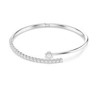 Swarovski Bracelet-jonc Matrix 5753571-M Femme Blanc Acier inoxydable plaqué rhodium Taille M